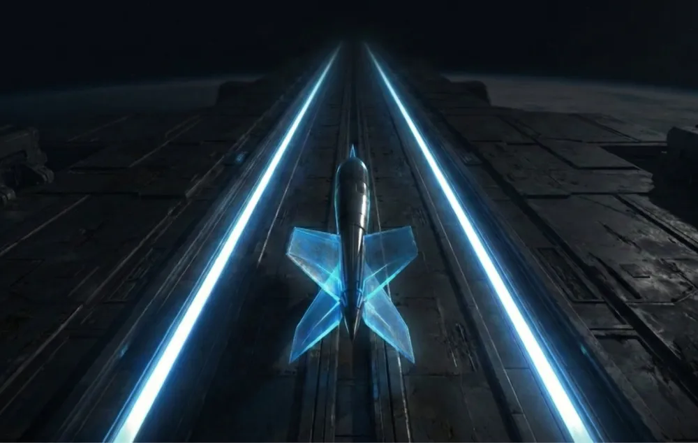 カタパルト射出イメージ